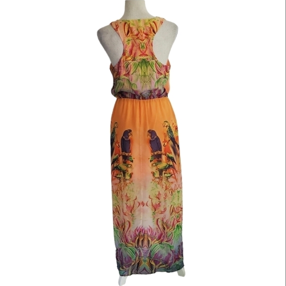 W118 by Walter Baker Orange Parrot Maxi Dress - Picture 6 of 10